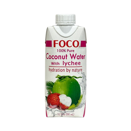 Foco Кокосовая вода с соком личи 330мл