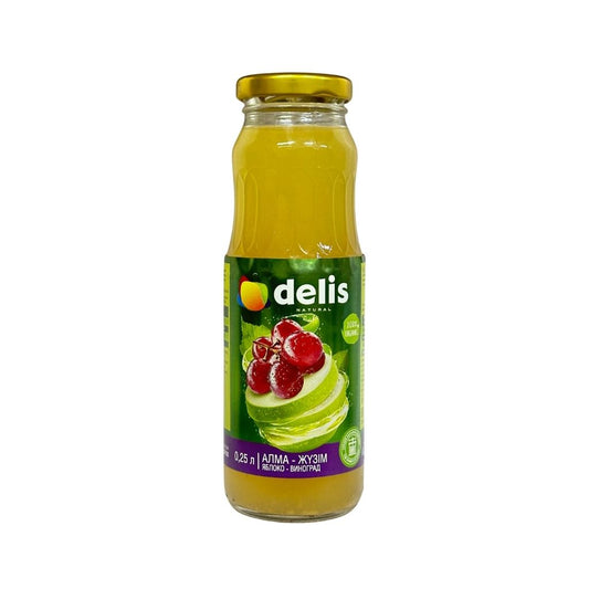 Delis Сок яблочный-виноградный 250мл